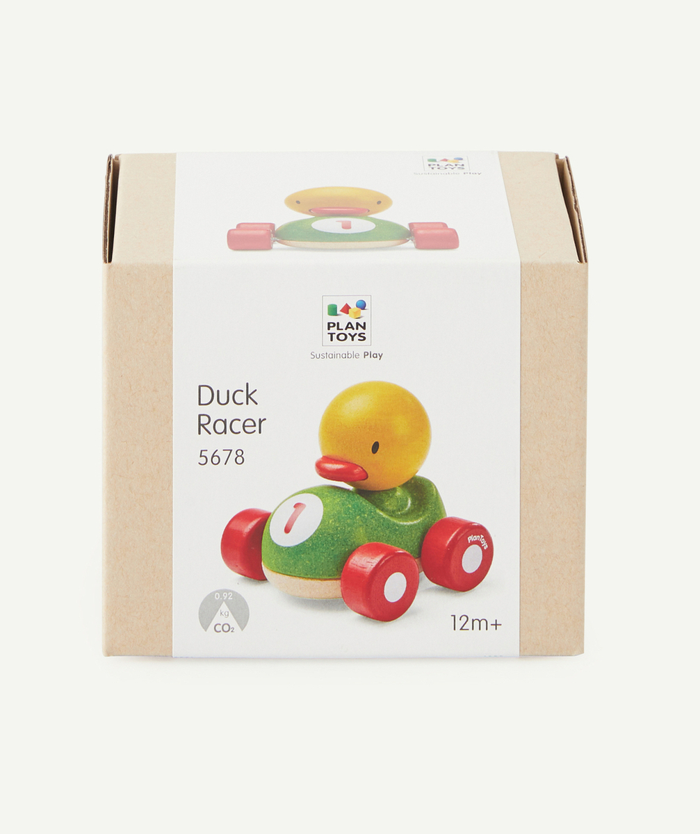 PLAN TOYSDUCKY LE CANETON DE COURSE EN BOIS - 12M +