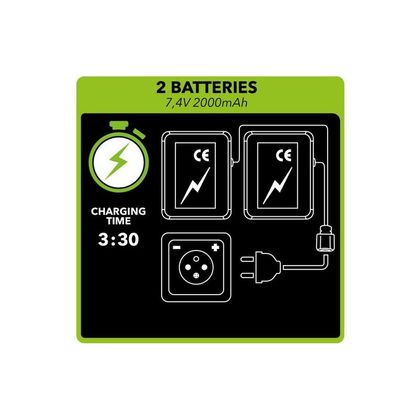 Batterie Gants Chauffants Segura SHIRO - Noir