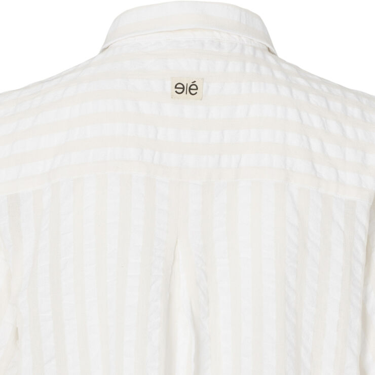 esmé studios ESCandy SS Dress - GOTS Buttercream stripes