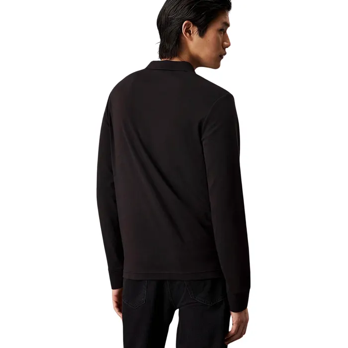 Calvin Klein Liquid Touch Slim Longsleeve Polo Heren