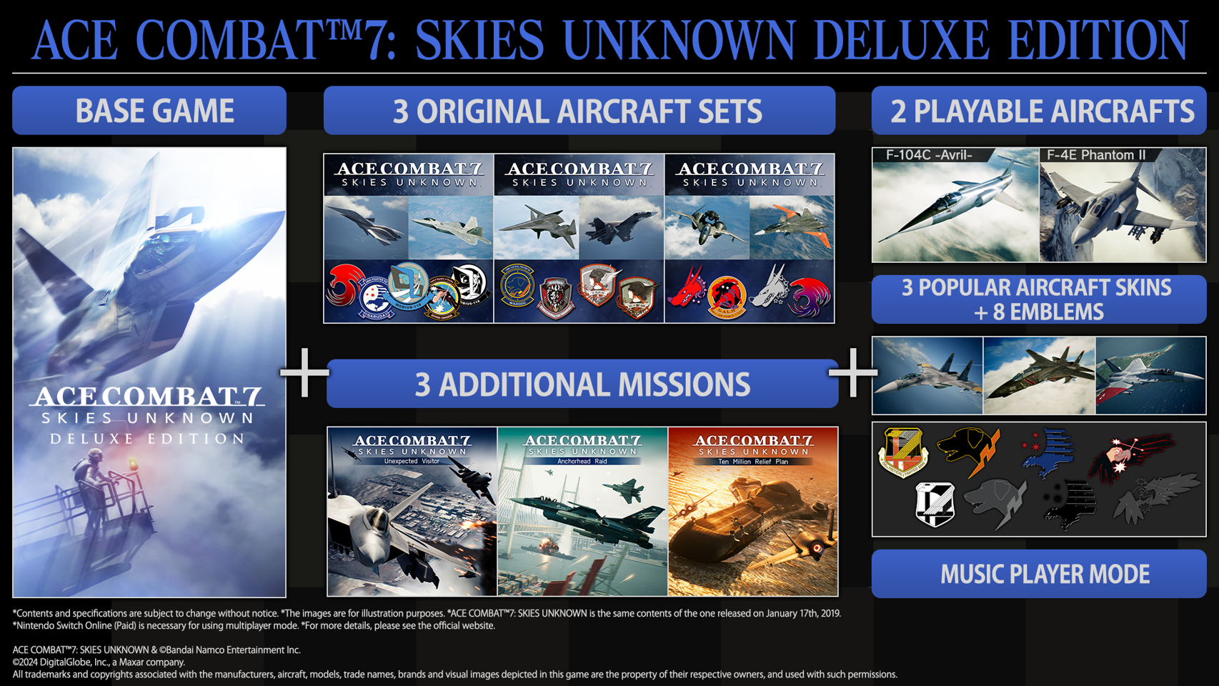 Ace Combat 7: Skies Unknown (Deluxe Edition)- Nintendo Switch