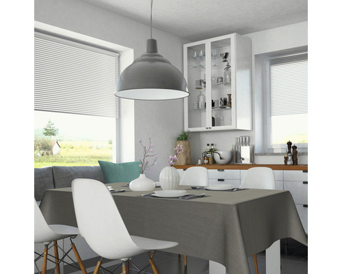 Style Plus Linette Robuust tafelkleed, taupe, 100 x 140 cm