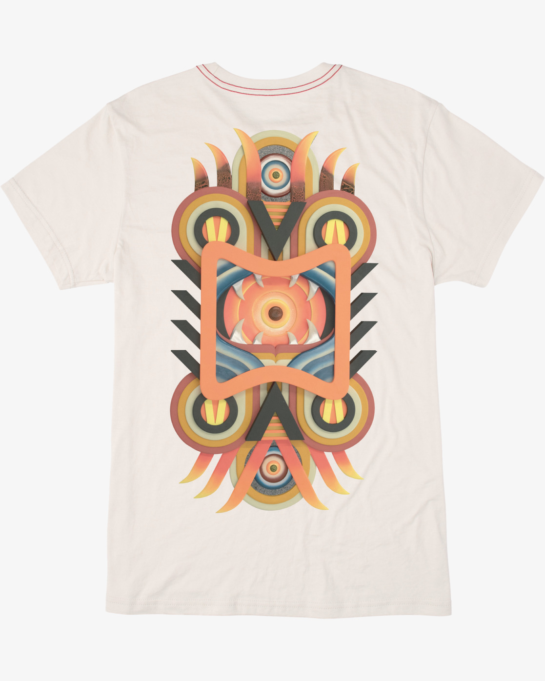 Rvca Redondo Mask SS Antique White