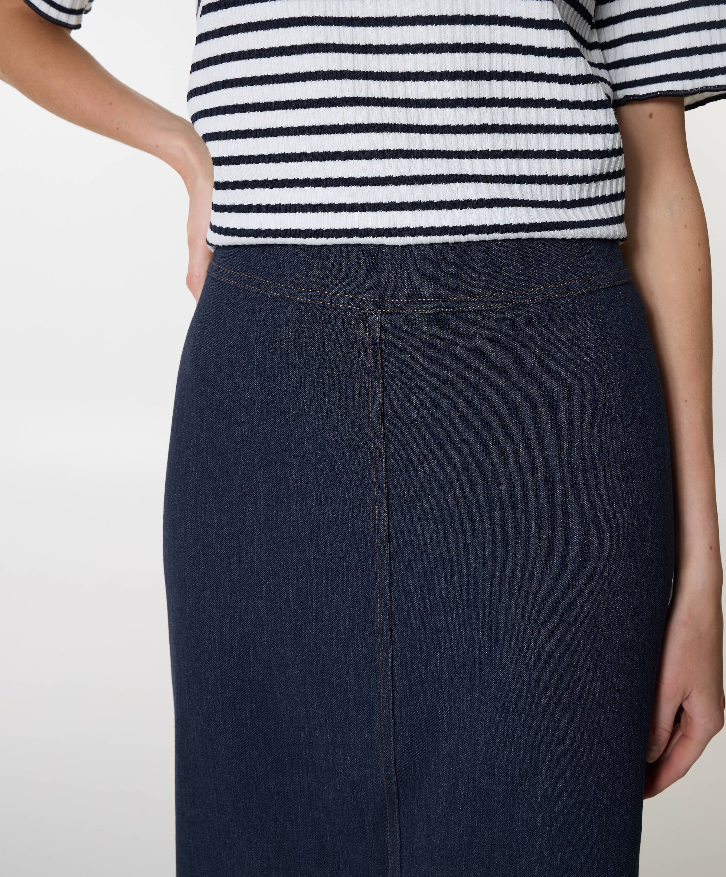 Frank Walder Dames rok blauw