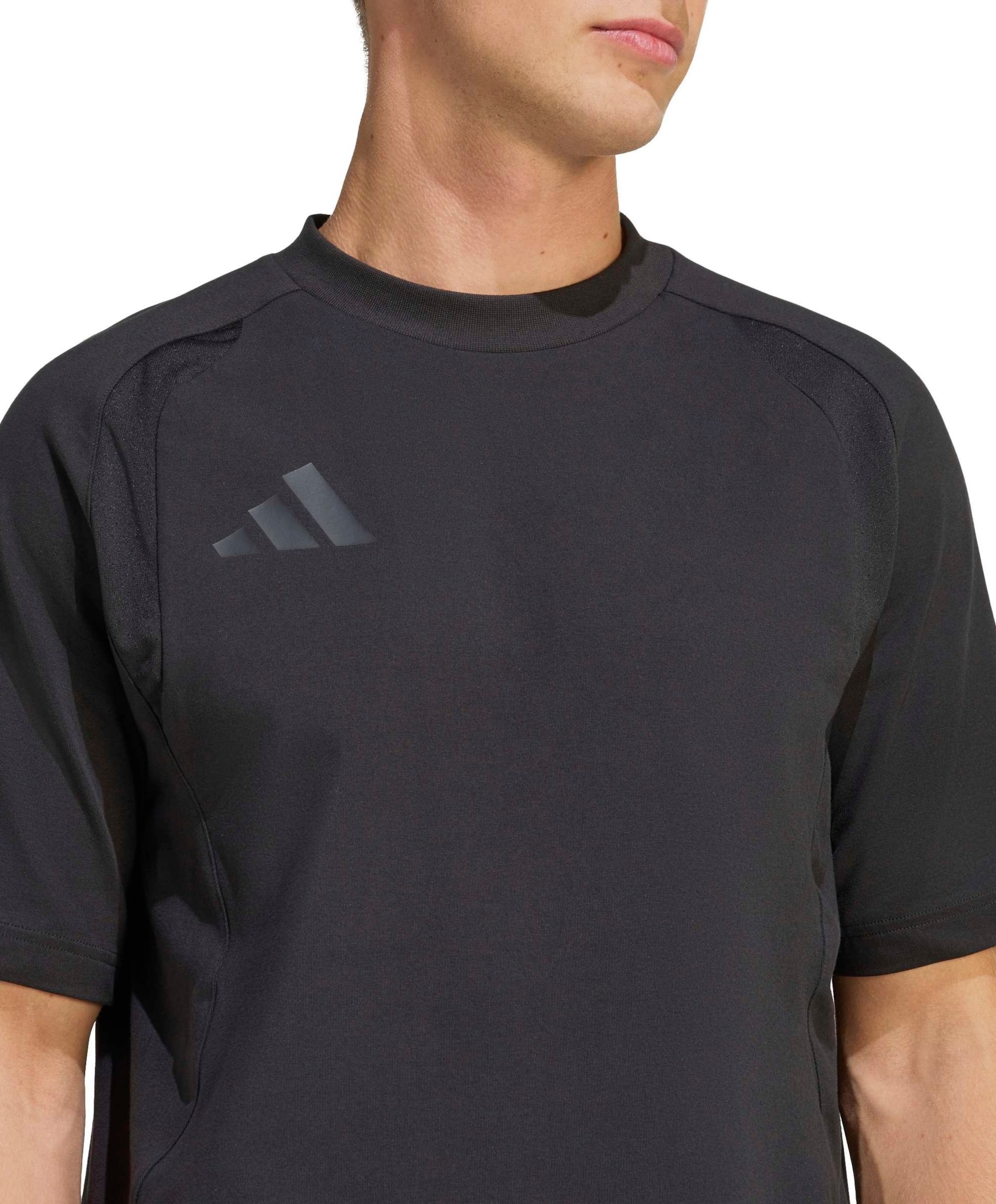 Adidas Heren T-shirt zwart