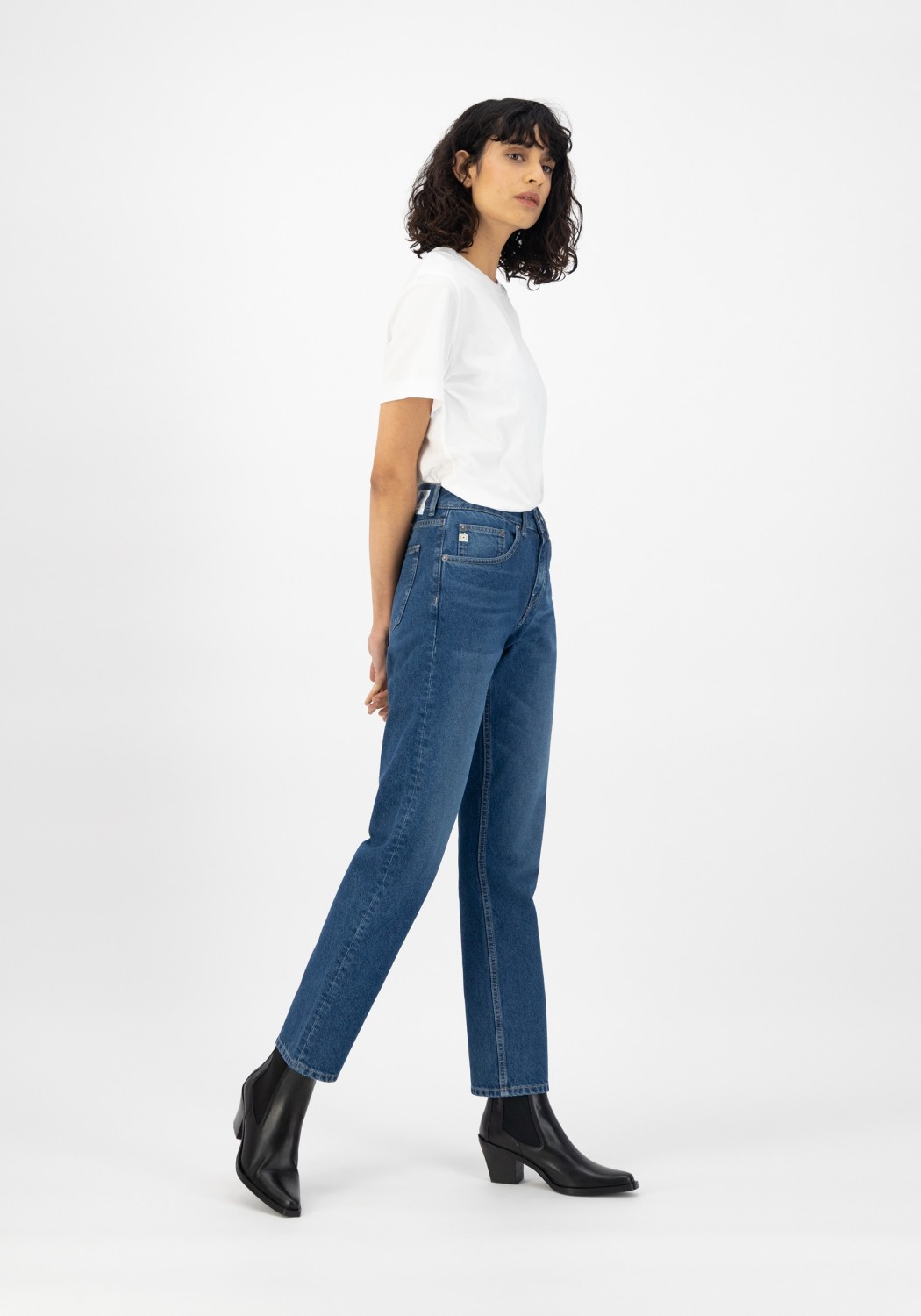 Mud Jeans Damenjeans Easy Go Used Stone