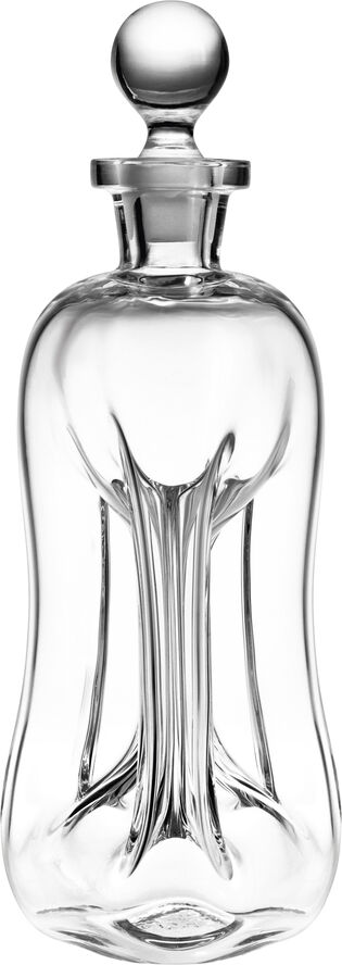 Holmegaard Klukflaske, klar Transparent