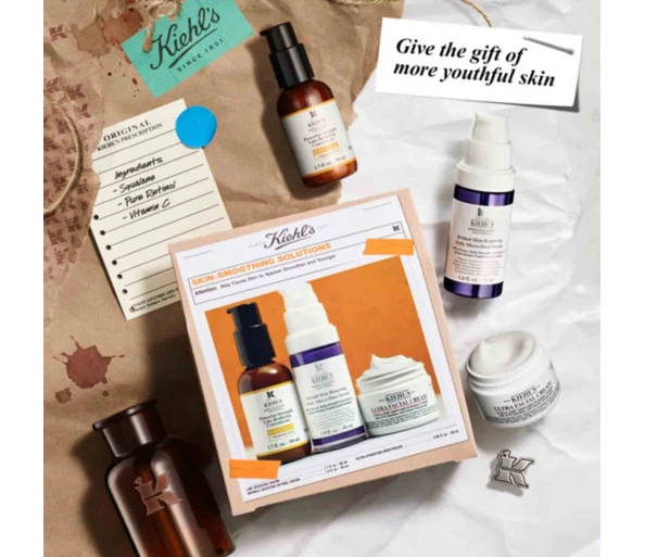 KIEHL'S Skin-Smoothing Solutions Pflegeset