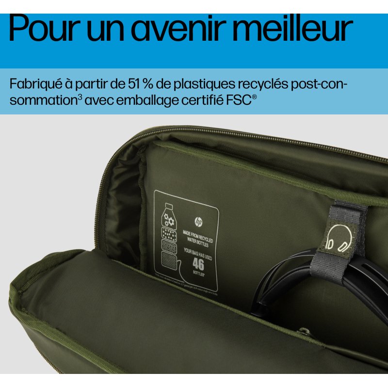 HP Sacoche modulaire pour ordinateur portable 15,6 pouces