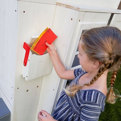 KidKraft Modern Outdoor Lekestue, Hvit