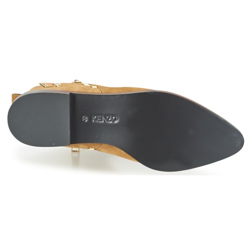 Kenzo - TOTEM FLAT BOOTS Camel