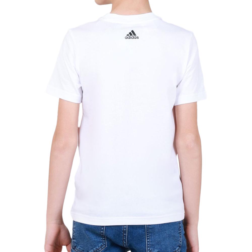 Adidas T-shirt Blanc Garçon Adidas Lin
