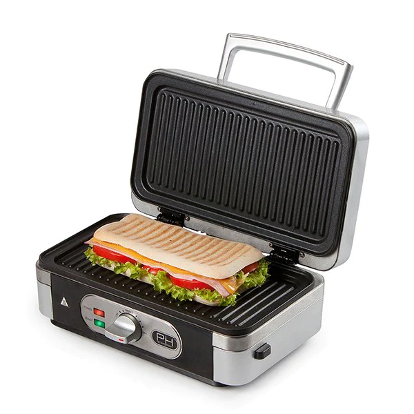 Appareil 3 en 1 grill, gaufrier et croque-monsieur 30 cm 1000 W DO9136