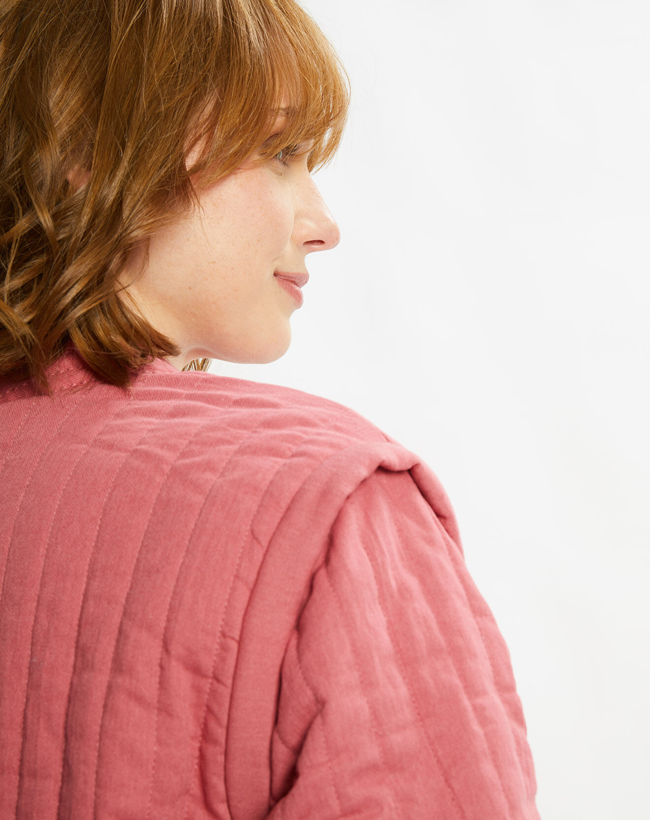 Scotch & Soda Veste Réversible Quilted noir/rose