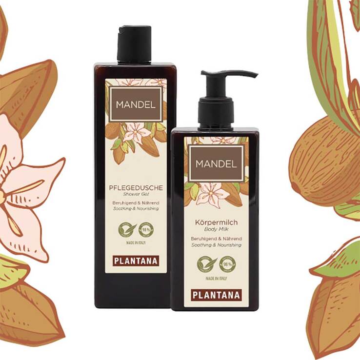 Plantana Mandel Körpermilch, 250 ml