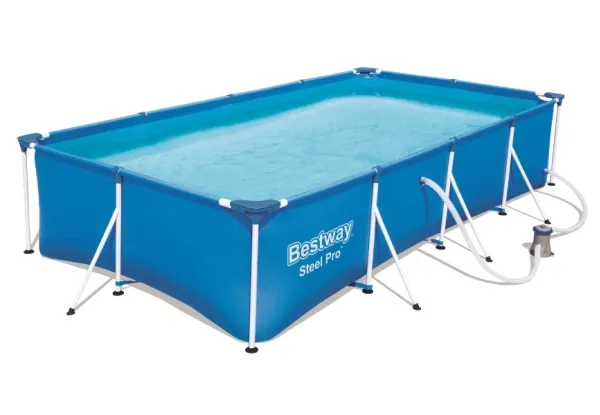 Bestway Frame Swimming Pool 400x211x81cm Family 3in1