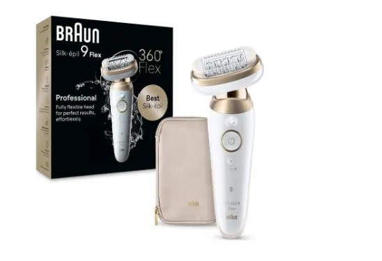 Braun Silk-épil 9 Flex 9-011 3D hvid-guld