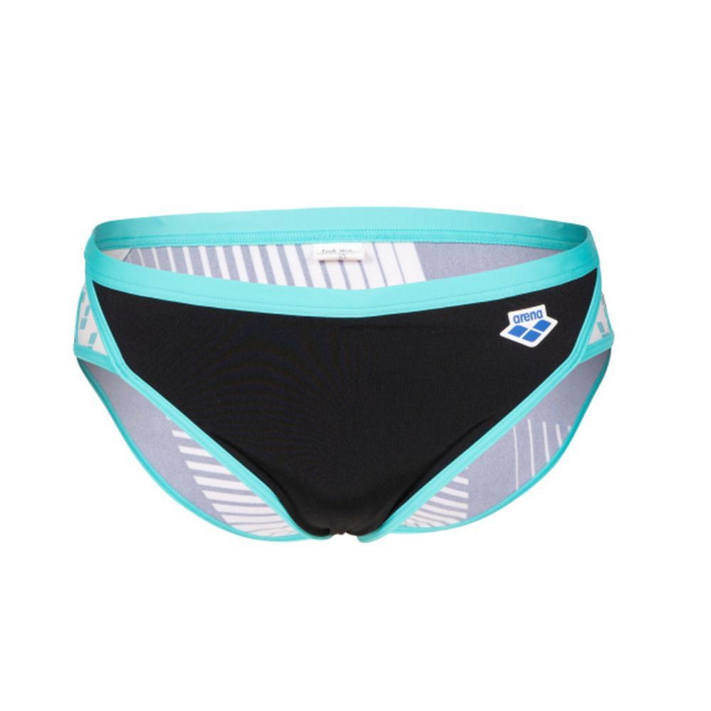Arena ICONS LOGO - Slip de bain Homme black/white/blue diamond