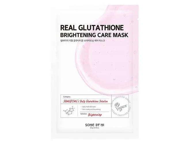 Some By Mi Real Glutathione Brightening Care Mask 20g