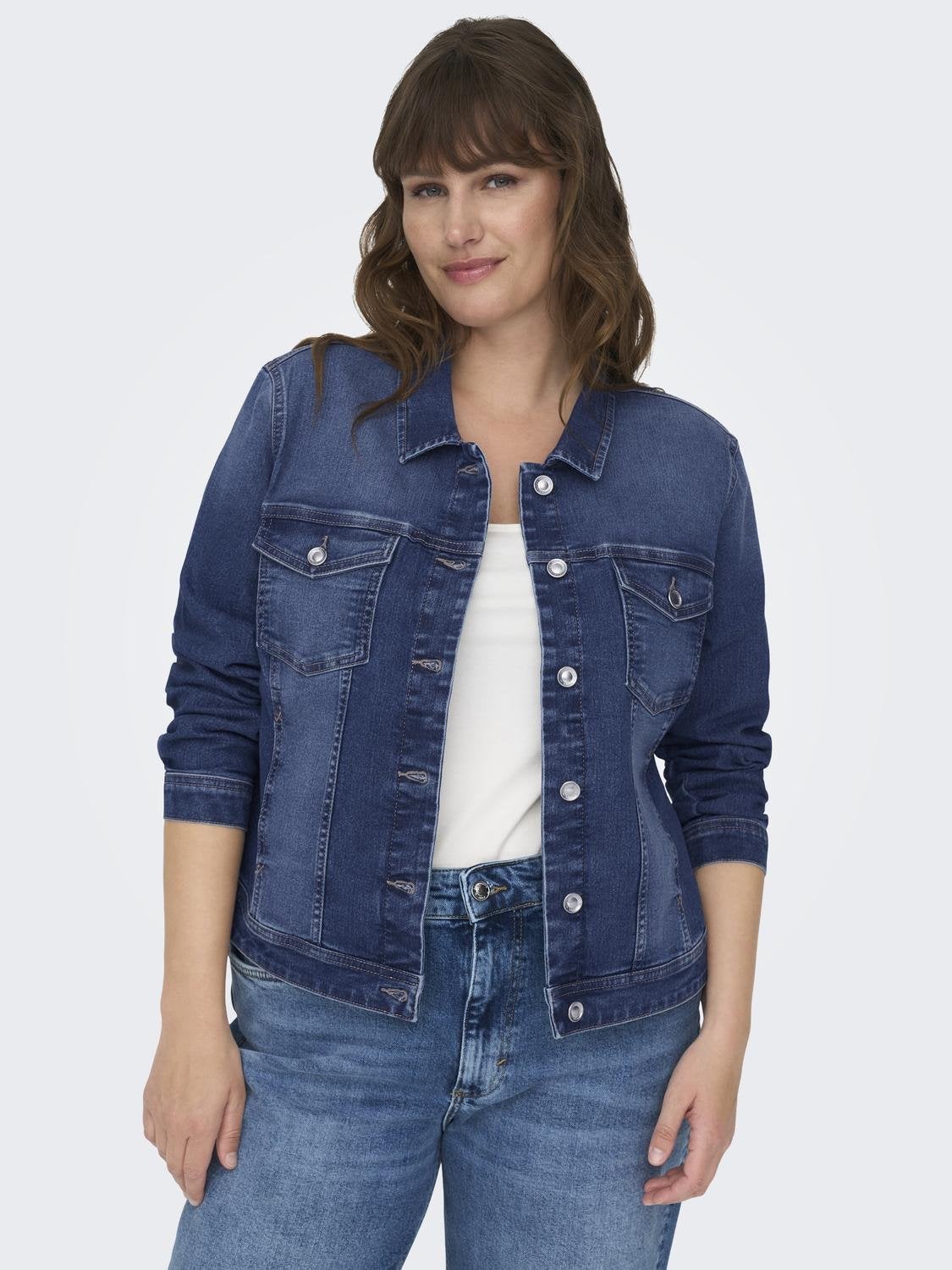 CARWESTA Jeansjacke Medium Blue Denim