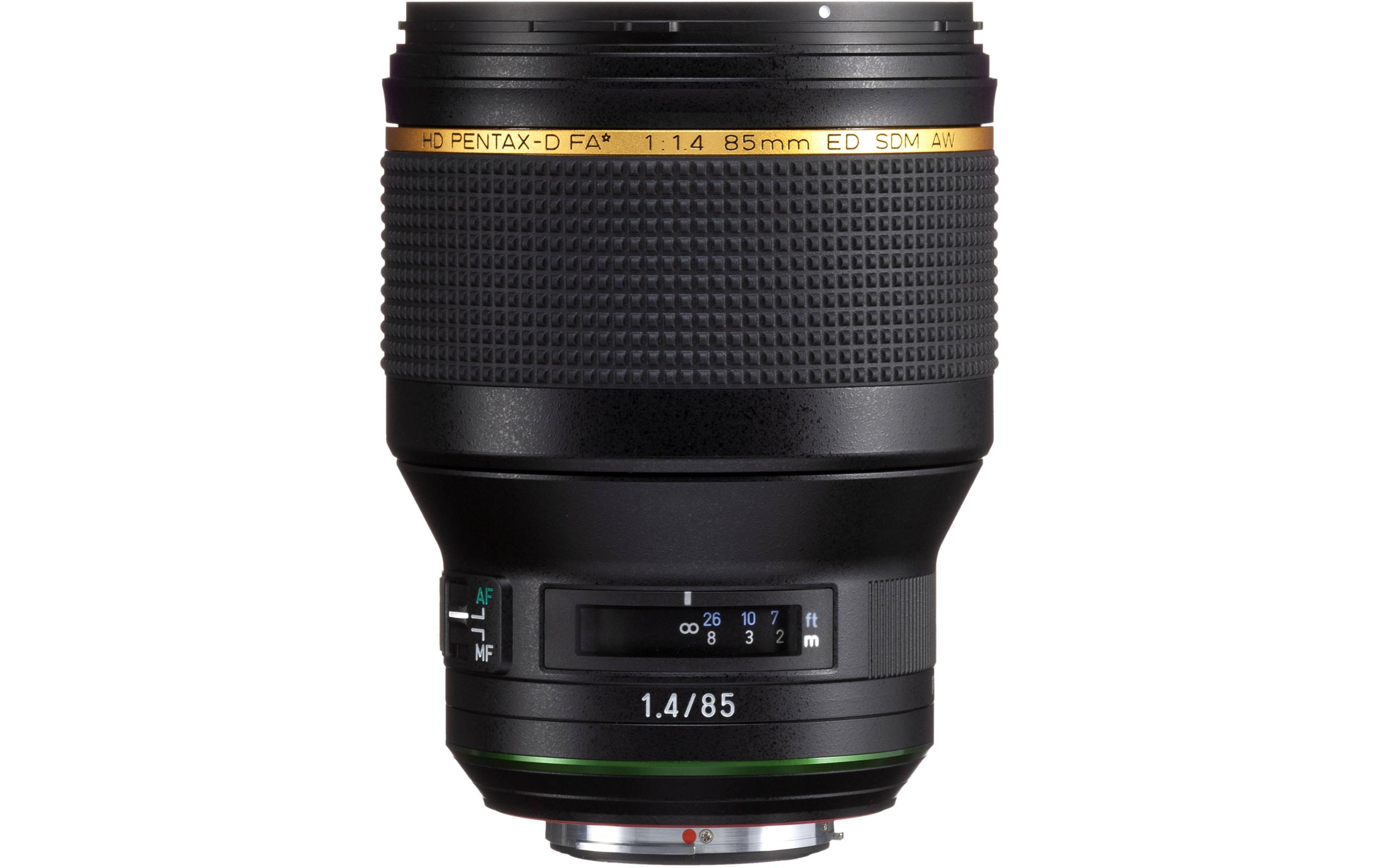 Festbrennweite HD D-FA* 85mm F/1.4 ED SDM AW – Pentax K<br>Leistungsstarkes Objektiv für das K-Bajonett
