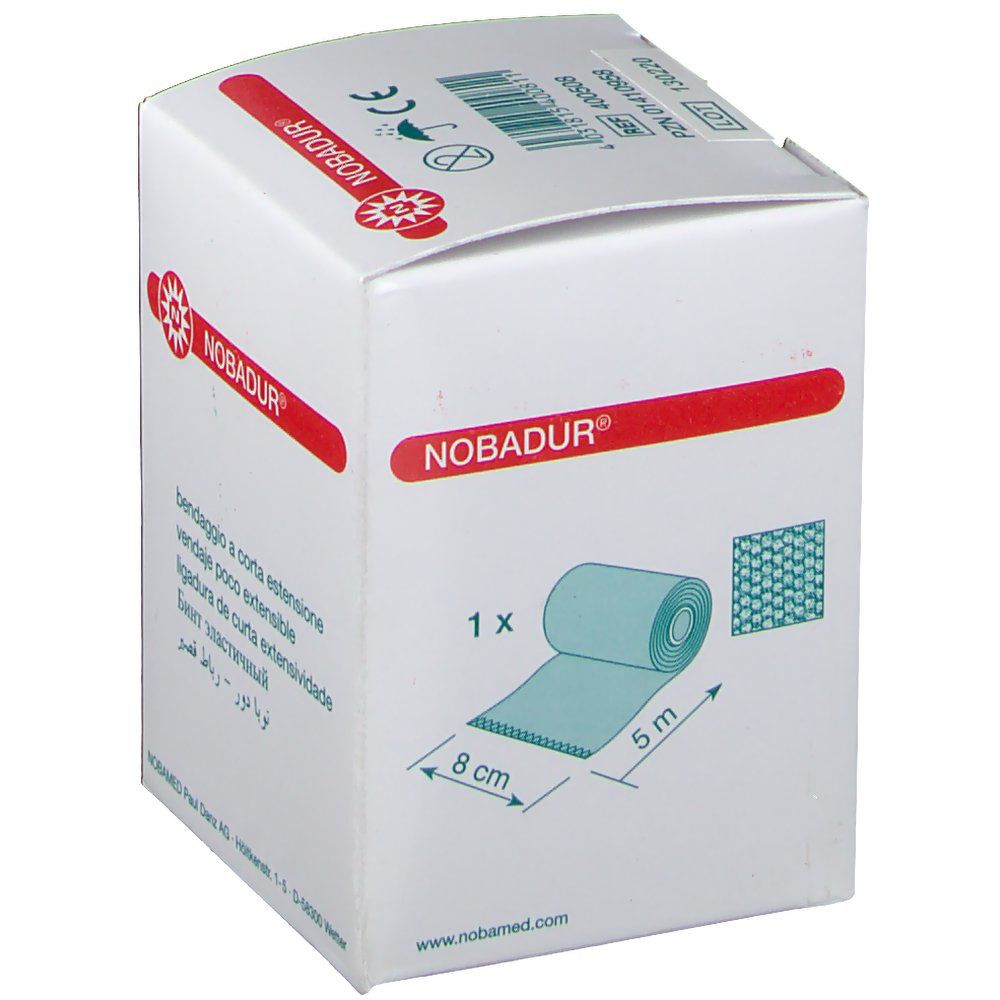 NOBADUR® Kurzzugbinde 8 cm x 5 m