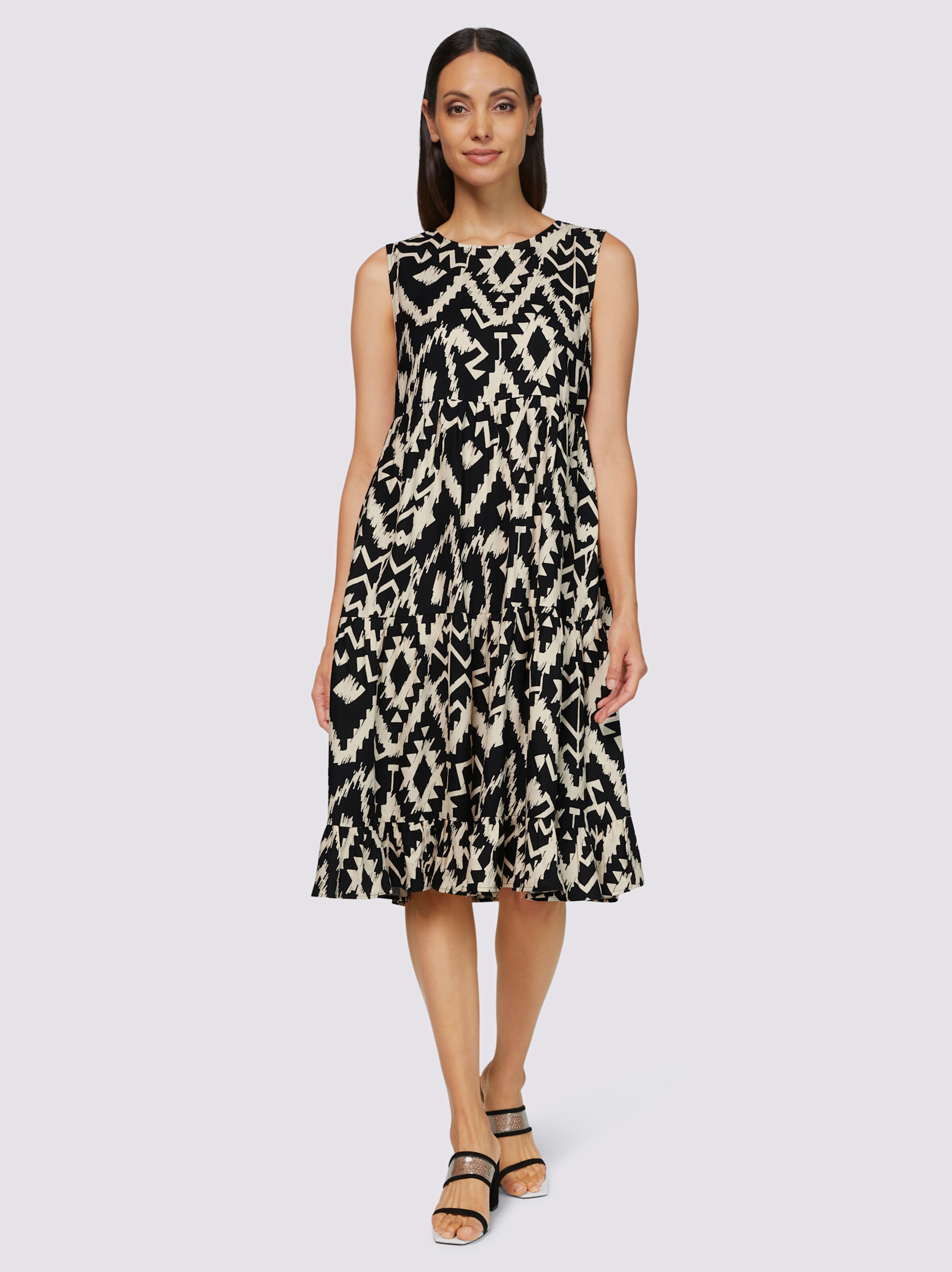 Druck-Kleid