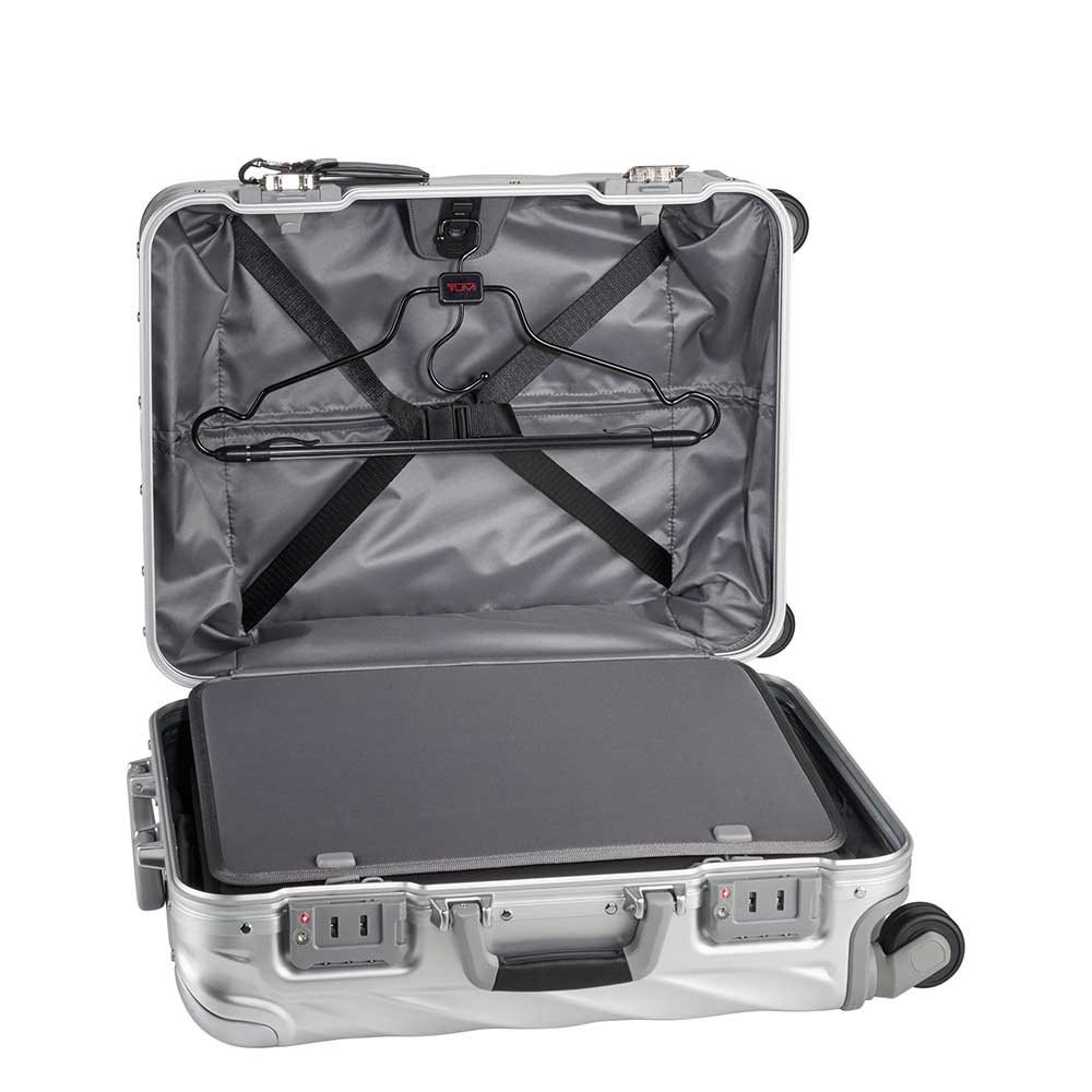 Tumi 19 Degree Aluminium Continental Carry-On silver