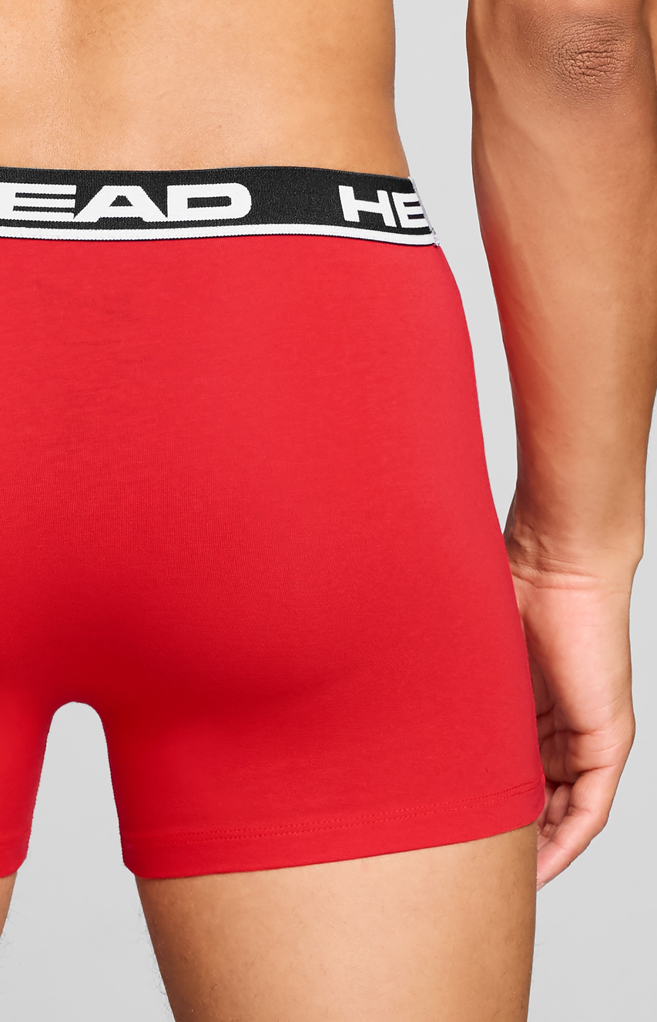 Head Boxershorts »HEAD BASIC BOXER 2P« 2er Pack,  mit elastischem Logobund