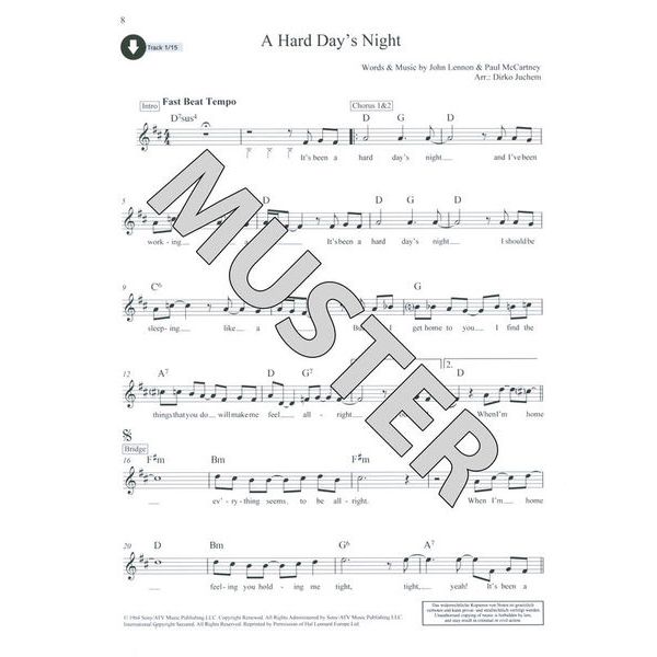 Schott Beatles Classics A-Sax