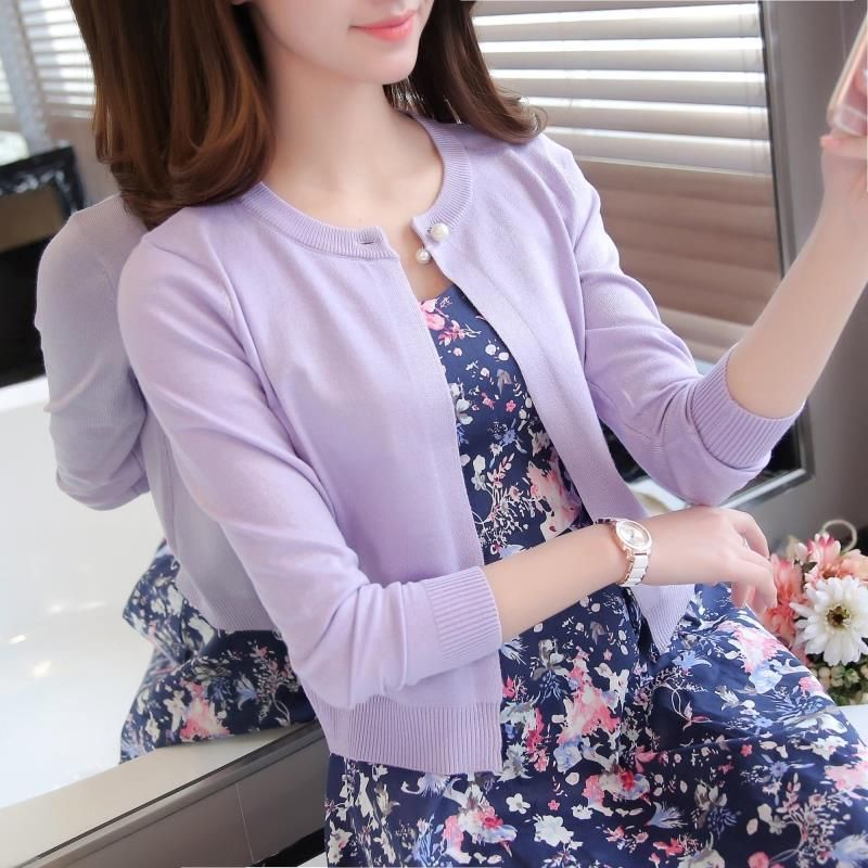 Keiko Girl - Cardigan met één knoop