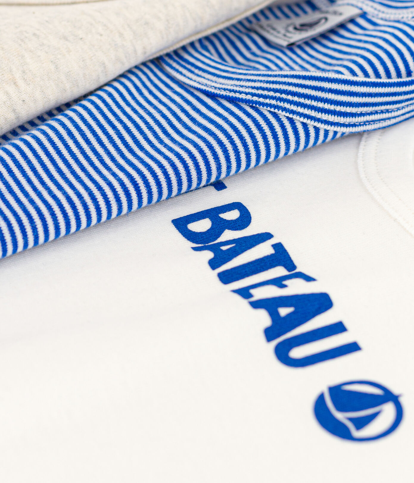 Lot de 3 débardeurs Petit Bateau en coton petit garçon