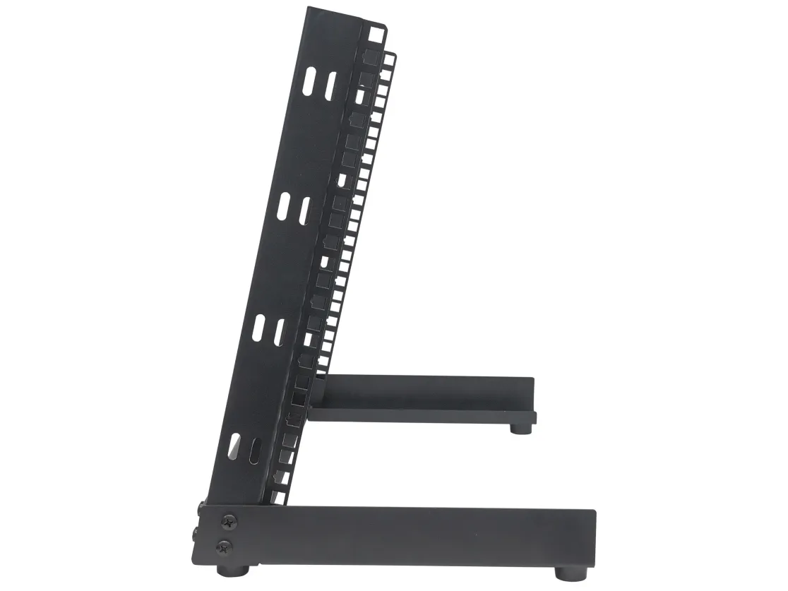 Intellinet 714747, Fritstående reol, 12U, 3,4 kg, Sort