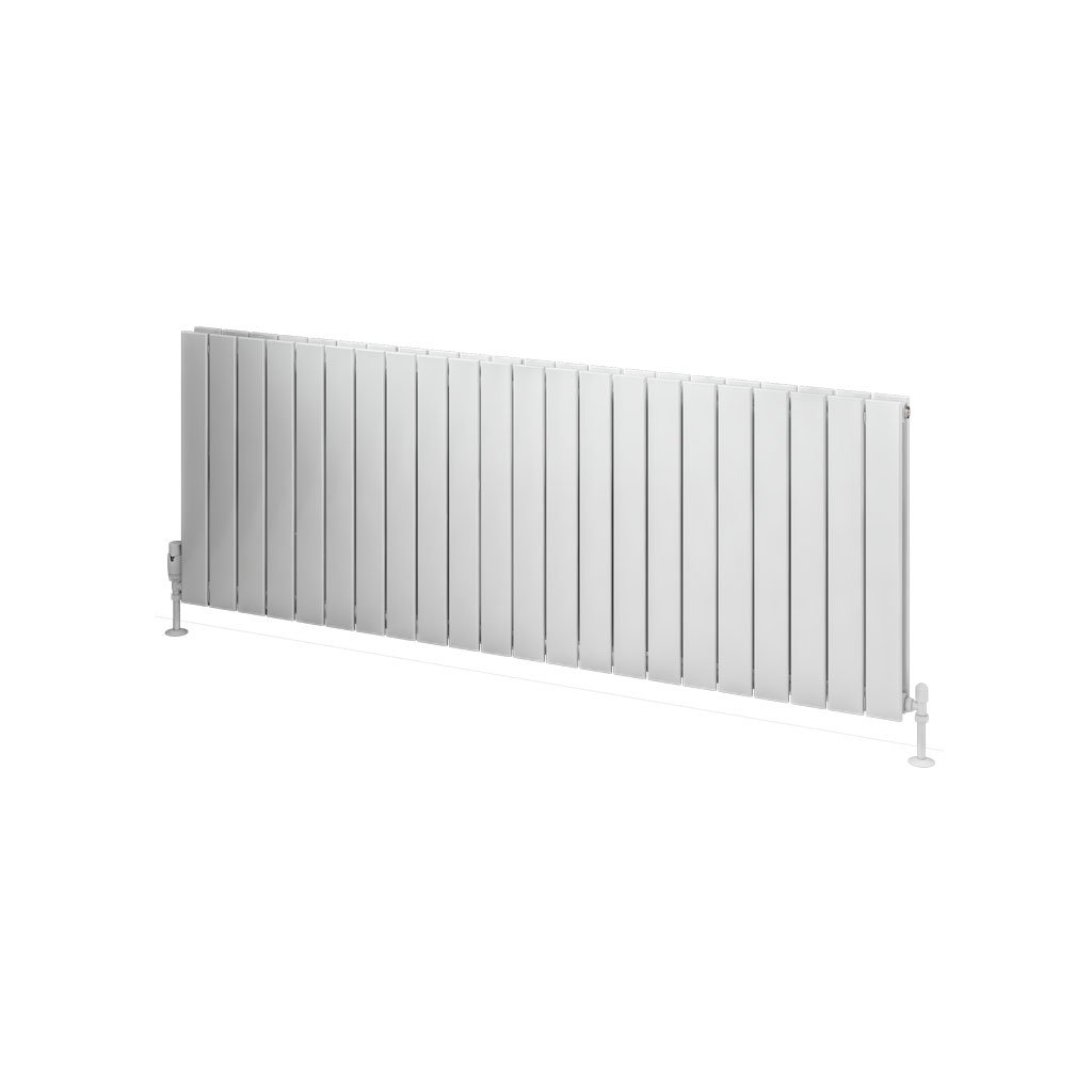 Eastbrook Addington type 20 radiator 160x60cm aluminium 2433W wit glans