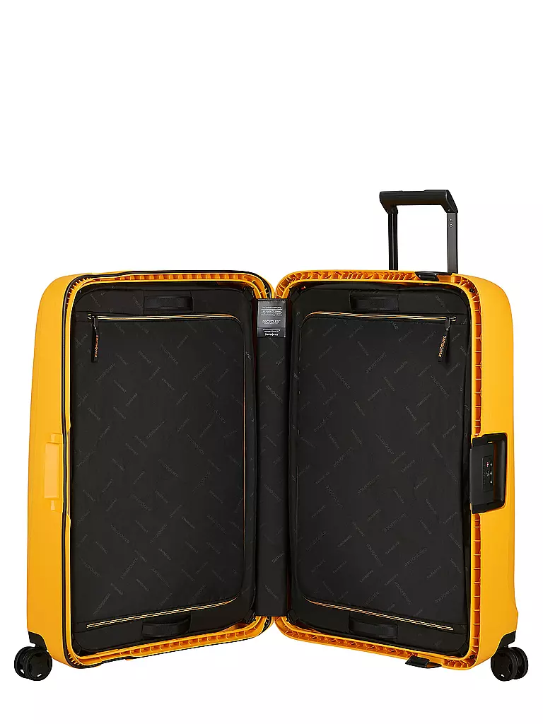 SAMSONITE Trolley ESSENS SPINNER 75cm radiant yellow gelb