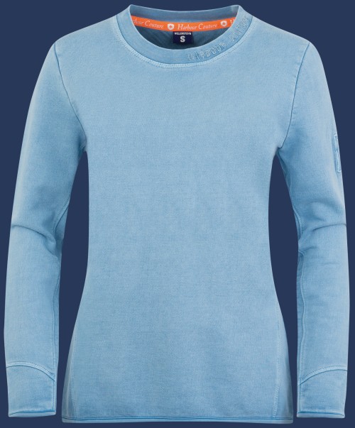Beachpullover Lady French Terry 400, Lightblue