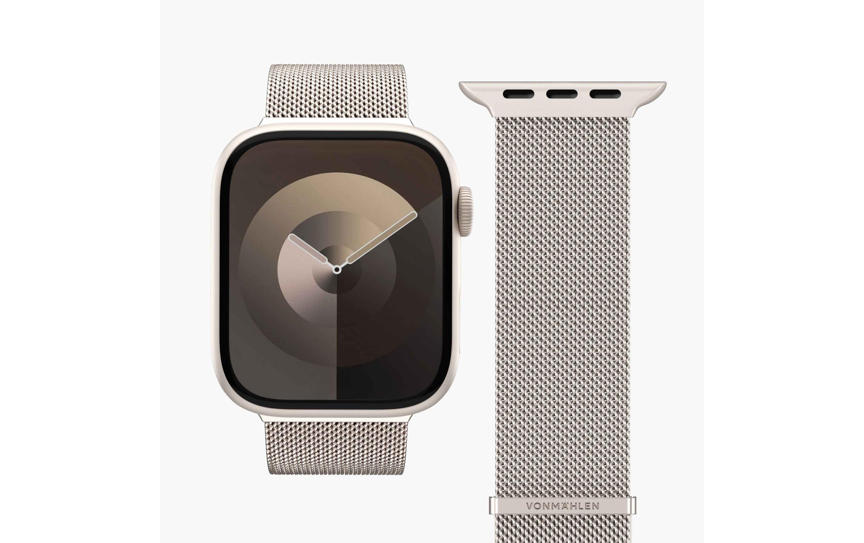 Armband Milanese Loop 2 Apple Watch 40/41/42 mm ChampagneEdelstahl-Armband für Apple Watch 40/41/42 mm