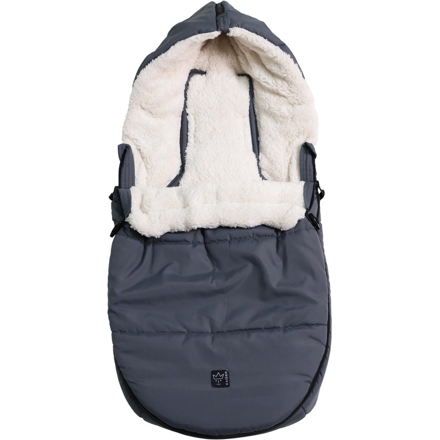 Kaiser Winterfußsack HOODY 2.0 anthracite