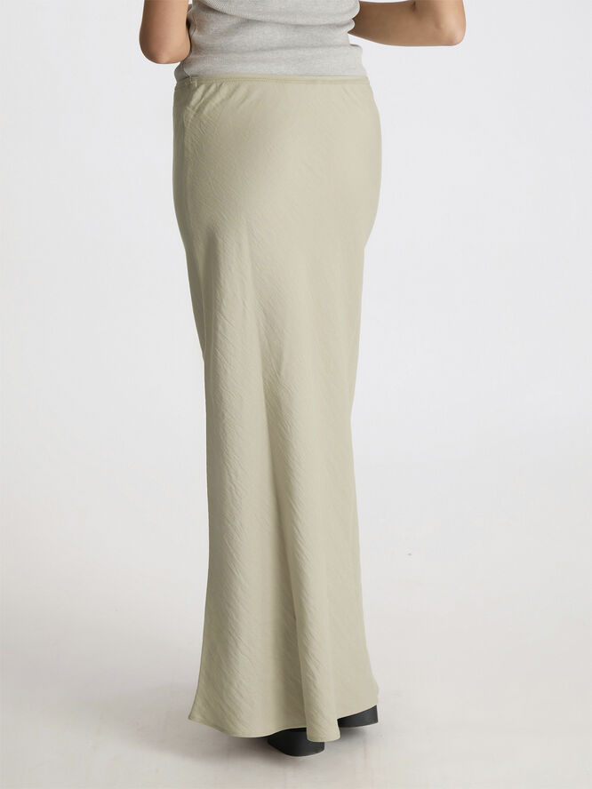 Neo Noir Vicky Structure Skirt Smoke green