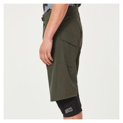 Short VTT Oakley Drop in MTB Khaki