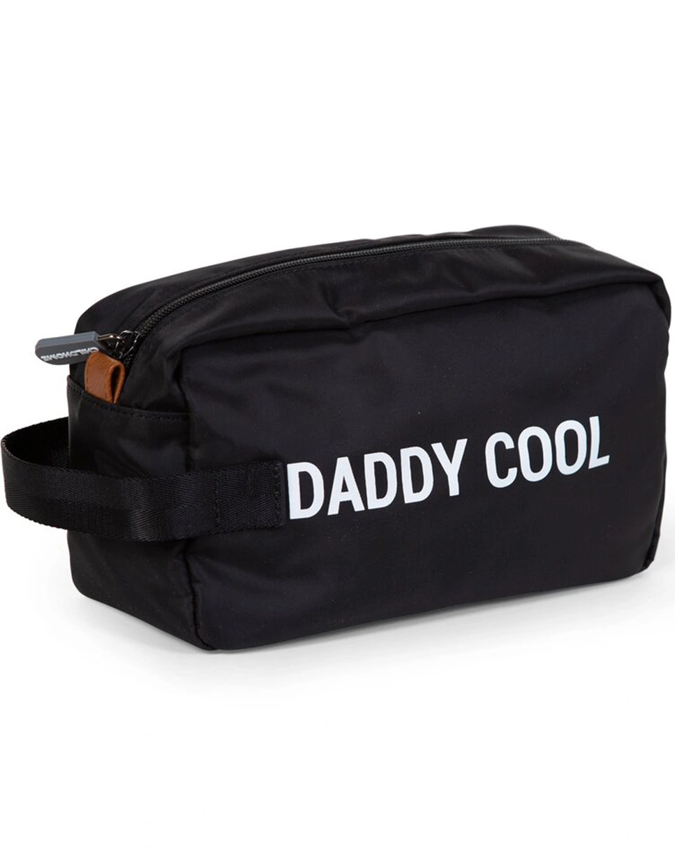 Kulturbeutel DADDY COOL (25x10x14) in schwarz