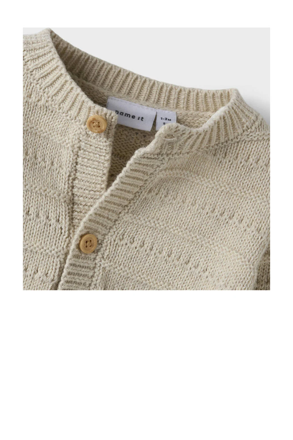 NAME IT BABY cardigan gebreid