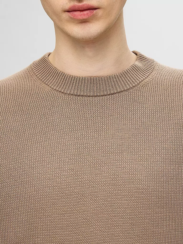 SELECTED Pullover SLHDANE beige
