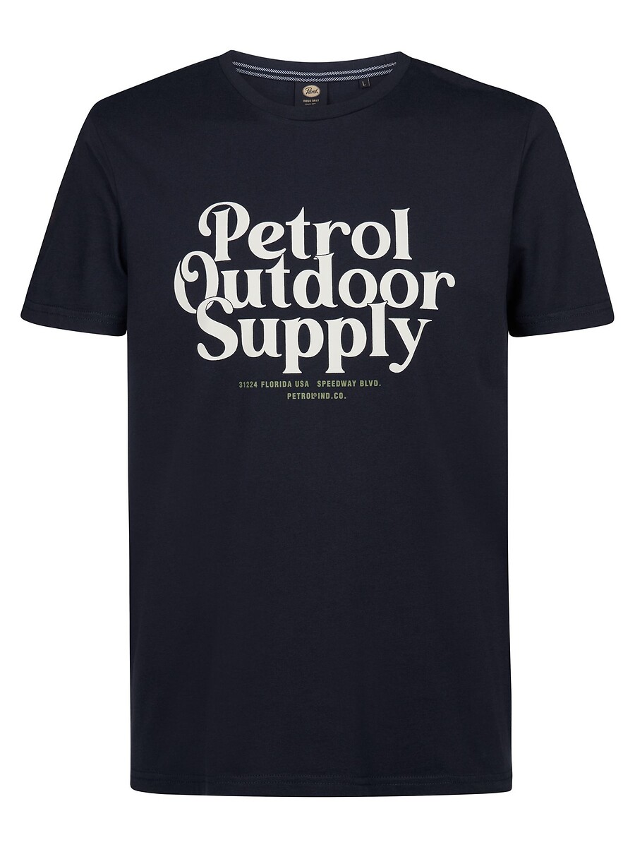 INDÚSTRIAS PETROLÍFERAS<br>Camiseta com logotipo