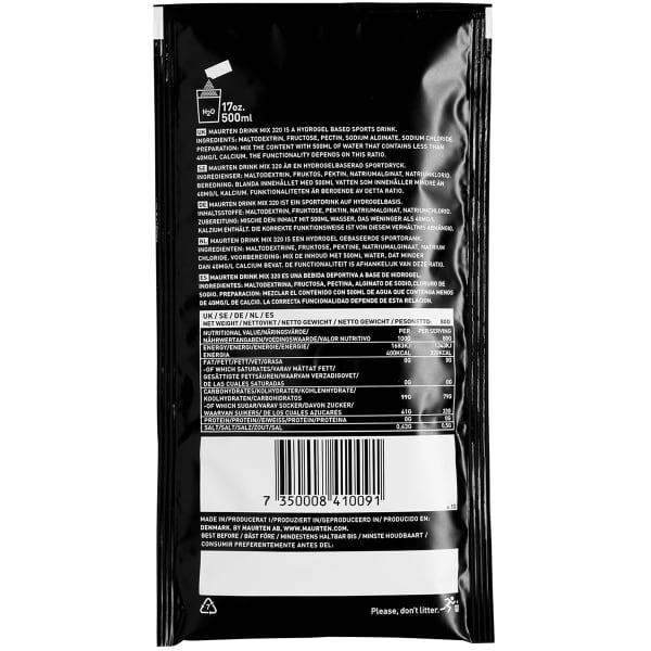 Boissons énergétiques MAURTEN DRINK MIX 320 UNICOLORE
