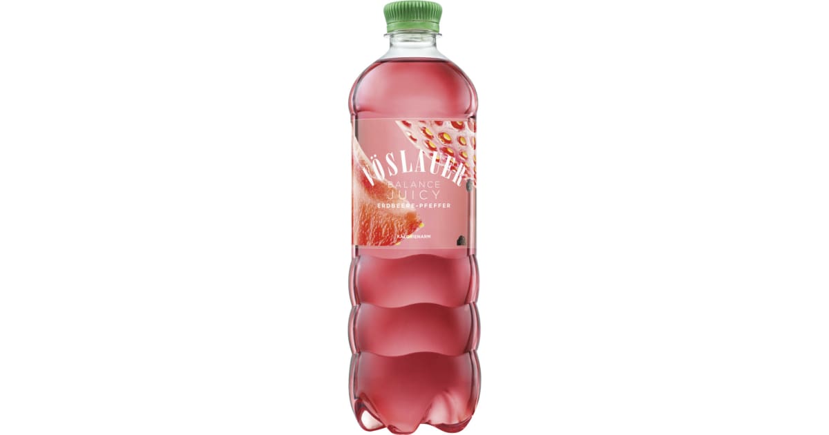 Vöslauer Balance Erdbeere-Pfeffer 0,75 Liter (Einweg)