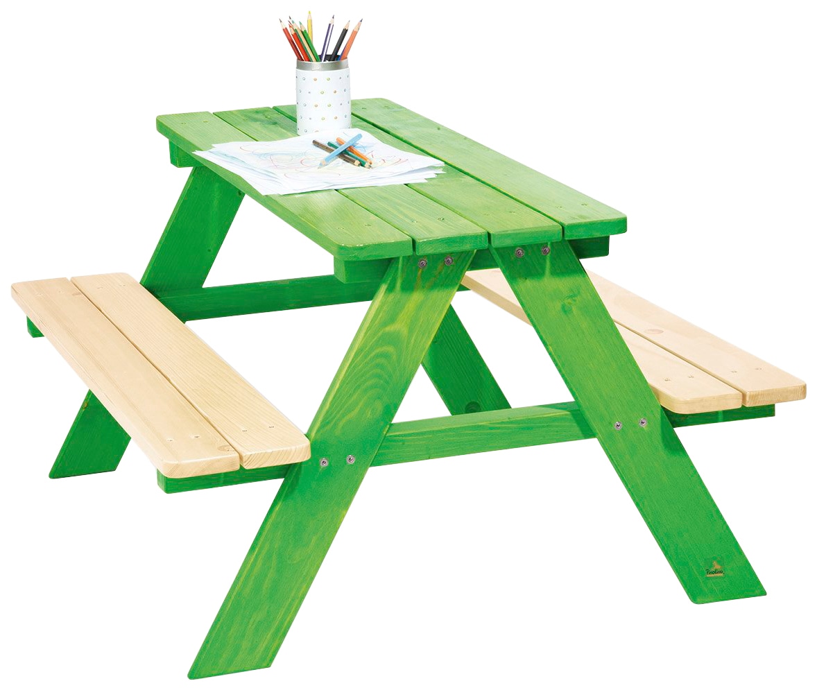 Pinolino® Garten-Kindersitzgruppe »Nicki« Picknicktisch, BxHxT: 90x79x50 cm