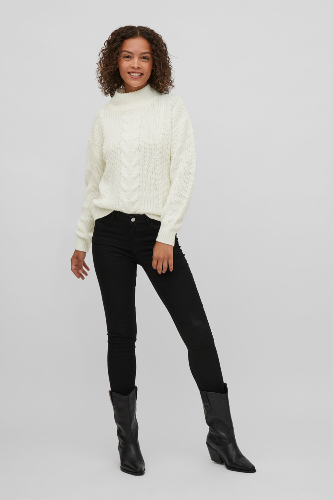 Camisa feminina trançada - Branca