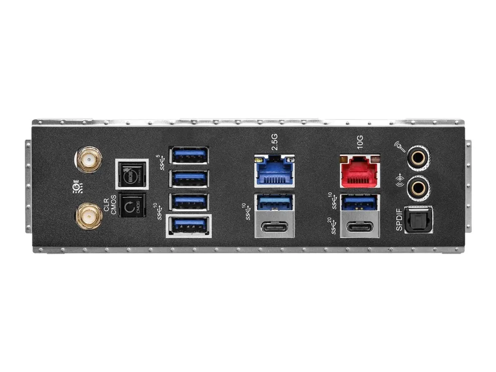 [OUTLET] - ASRock TRX50 WS - Bundkort - udvidet ATX - Socket sTR5 - AMD TRX50 Chipset - USB4, USB-C 3.2 Gen 2x2, USB 3.2 Gen 2, USB 3.2 Gen 1 - 10 Gigabit LAN, 2.5 Gigabit LAN, Bluetooth, Wi-Fi 6E - onboard grafik (CPU påkrævet) - HD Audio (8-kanale