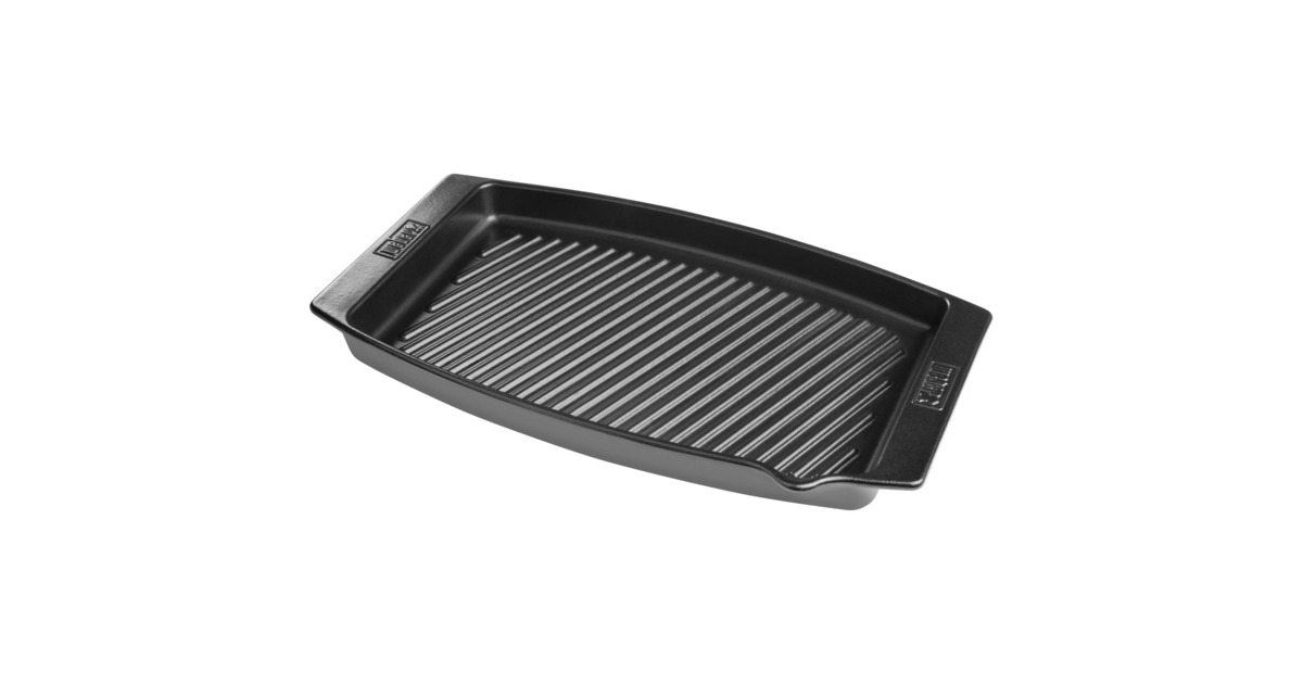 WeberKeramische grillpan bak-/braadpan  (Antraciet)